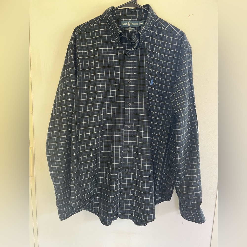 Ralph Lauren Classic blue label button down